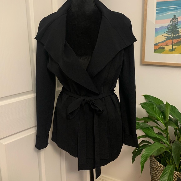 Saba Jackets & Blazers - WINTER CLEARANCE: SABA knit jacket with waist tie